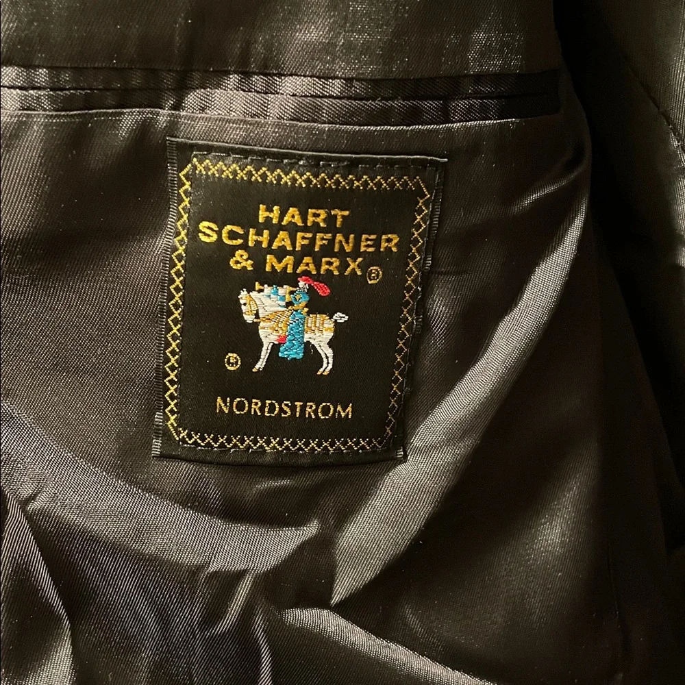 Hart Schaffner & Marx wool puppy tooth blazer